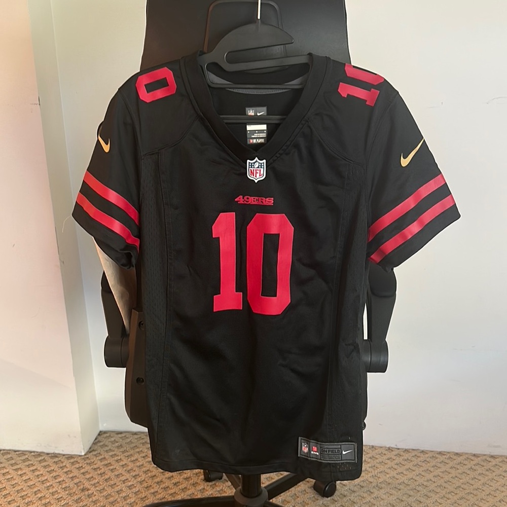 Nike Black and Red Jersey Bold Design